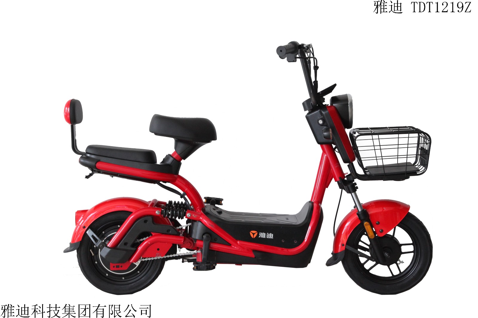 雅迪牌tdt1219z型产品图片及主要技术参数